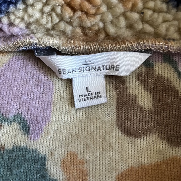 LL bean fleece size large - Picture 2 of 5